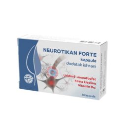 Neurotikan Forte je biološki aktivan kompleks koji očuva normalan neurološki metabolizam i doprinese regeneraciji oštećenih nervnih vlakna kod poremećaja kičmenog i perifernog sistema.