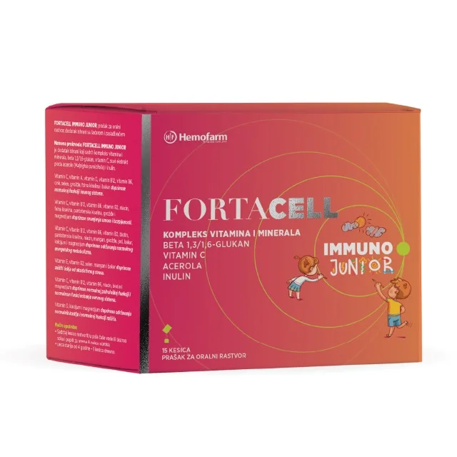 Dopuna ishrani na bazi vitamina i minerala za decu stariju od šest godina, za očuvanje fizioloških funkcija, jačanje otpornosti organizma i podsticanje apetita.