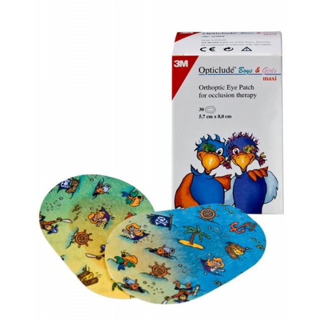 Opticlude šareni flasteri za oči 5,7 x 8,2 cm