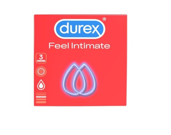 Durex Feel Intimate kondomi, 3kom