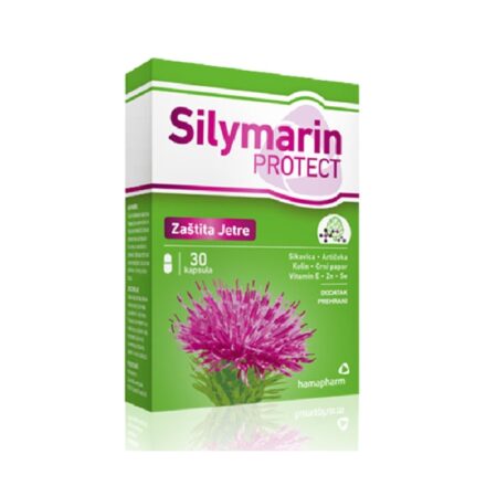 Silymarin Protect doprinosi održavanju normalne funkcije jetre kao i normalnom metabolizmu lipida.