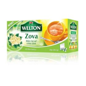 Biljni čaj od cveta zove.