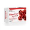New Iron Menstrual je dodatak ishrani posebno namenjen za menstrualni period gde pruža efikasnu podršku održavanju optimalnih nivoa gvožđa, bez neželjenih efekata poput mučnina, zatvora ili problema sa varenjem.