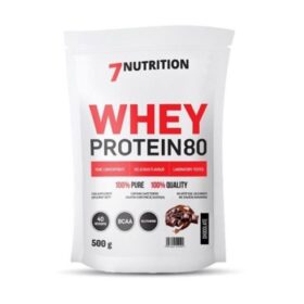 7Nutrition Whey Protein 80 je koncentrat sa visokim sadržajem proteina surutke i niskim sadržajem šećera. Protein surutke ima najveću biološku vrednost među proteinima.