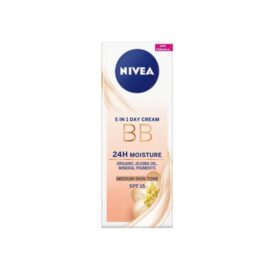 NIVEA BB krema sa mineralima, provitaminom B5 i daškom šminke u jednom jednostavnom koraku obezbeđuje svim tipovima kože besprekoran ten a lice trenutno dobija zdrav i lep izgled.