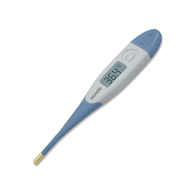 Fleksibilni digitalni toplomer Microlife MT1931 sadrži antialergijski vrh koji je pogodan za decu kao i za odrasle. Merenje temperature tela za svega 60 sekundi.