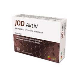 Jod Aktiv je dijetetski suplement sa ekstraktom mrkih morskih algi, prirodnim izvorom joda.