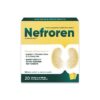 Nefroren prašak za pripremu napitka je hrana za posebne medicinske namene namenjena ishrani osoba sa poremećenom acido-baznom ravnotežom i osobama sa peskom i kamencima u bubrezima.