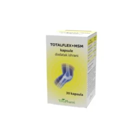 Totalflex+MSM sadrži idealno balansiranu kombinaciju najboljih sastojaka za očuvanje zdravlja svih Vaših zglobova.
