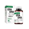 EPA DHA 1000 je dodatak ishrani sa visokom dozom EPA i DHA omega-3 masnih kiselina, od čak 1000mg po kapsuli.