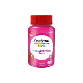 Gumene bombone s prirodnim aromama jagode i maline za zdraviji rast i razvoj dece. 60 gumenih bombona za žvakanje.