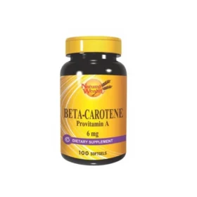 Natural Wealth Beta karoten je provitamin vitamina A. Ovaj provitamin A se u organizmu po potrebi pretvara u vitamin A. Povećava količinu pigmenta u koži.