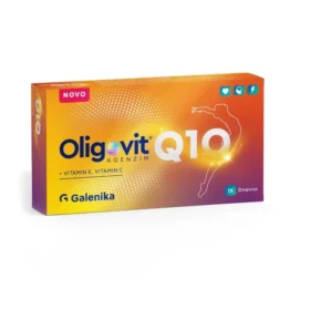 Oligovit Q10 je dijetetski proizvod koji sadrži koenzim Q10 u kombinaciji sa vitaminima C i E. Koenzim Q10 (ubihinon) ima važnu ulogu u metabolizmu, budući da učestvuje u proizvodnji energije u ćelijama.