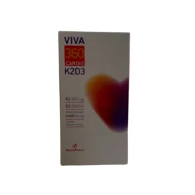 Viva K2D3 360 Cardio, je hrana za posebne medicinske namene sa vitaminima K i D i koenzimom Q10.