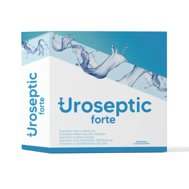 Uroseptic forte® namenjen je za akutne urinarne infekcije, hronične urinarne infekcije i prevenciju recidiva urinarnih infekcija.