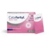 Catafertyl for her je dodatak ishrani za reproduktivno zdravlje žena, sa mio-inozitolom, D-hiro-inozitolom, vitaminima, mineralima, šećerom i zaslađivačima