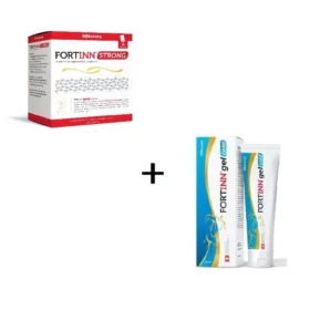 Fortinn, specifični bioaktivni kolageni peptidi, dobijeni iz hidrolizovanog kolagena, goveđeg porekla. Stimulacijom ćelija može doprineti obnavljanju hrskavice i pokretljivosti i fleksibilnosti zglobova.