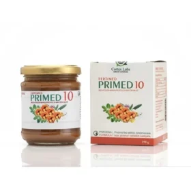 Primed 10-Fertimed je prirodan preparat na bazi meda, polena, propolisa, matičnog mleča i praha peruanske make.