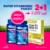 Kupite 2 Magnezijuma i dobijate GRATIS 1 vitamin D3  po sniženoj ceni! Savršena kombinacija za podršku mišićima, nervnom sistemu i imunitetu – svaki dan!