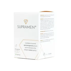 Supramen je dodatak ishrani koji pojačava spermatogenezu (proizvodnju sperme) i održava odgovarajuće vrednosti parametara sperme.