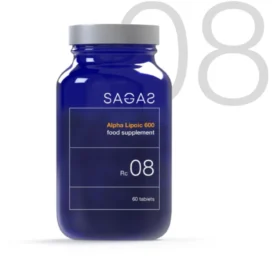 Sagas Rc 08 Alpha Lipoic 600, sa 100 µg hrom-pikolinata, predstavlja jednostavan ali delotvoran način za održavanje normalnog nivoa glukoze u krvi.