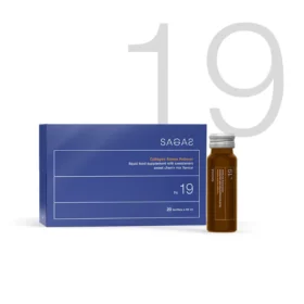 Sagas RC 19 Collagen Stress Reliever pakuje se u praktične bočice i osmišljen je za jednostavnu konzumaciju. Doprinosi smanjenju bora i pruža podršku lepoti