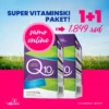 Strong Nature Koenzim Q10 doprinosi zdravlju srca i krvnih sudova, kod hipertenzije i povećanih masnoća u krvi.