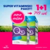Strong Nature Koenzim Q10 30mg doprinosi zdravlju srca i krvnih sudova, kod hipertenzije i povećanih masnoća u krvi.