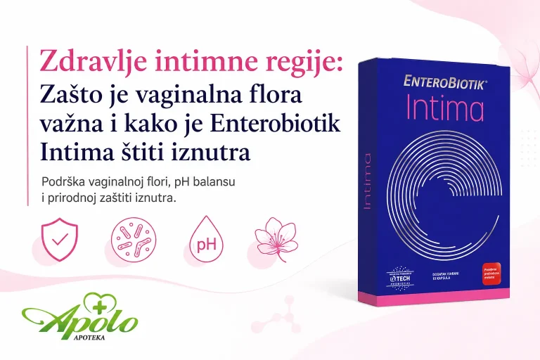 Zdravlje intimne regije: Zašto je vaginalna flora važna i kako je Enterobiotik Intima štiti iznutra