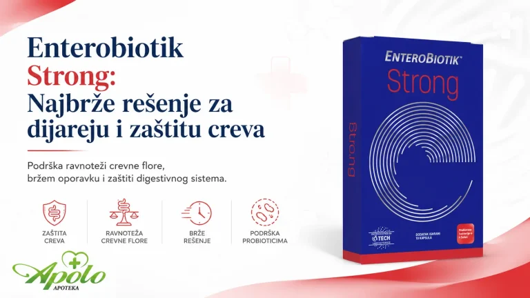 Enterobiotik Strong: Najbrže rešenje za dijareju i zaštitu creva