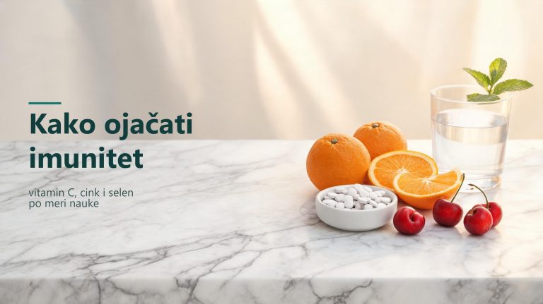 Kako ojačati imunitet: šta nauka kaže o vitaminu C, cinku i selenu