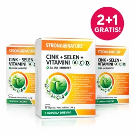 Dodatak ishrani na bazi vitamina A, C i D, selena i cinka namenjen očuvanju normalne funkcije imunog sistema