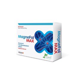 MagneFol MAX – kombinacija magnezijum bisglicinata, aktivnog folata i vitamina B1, B2, B6 i B12 za podršku nervnom i kardiovaskularnom sistemu.